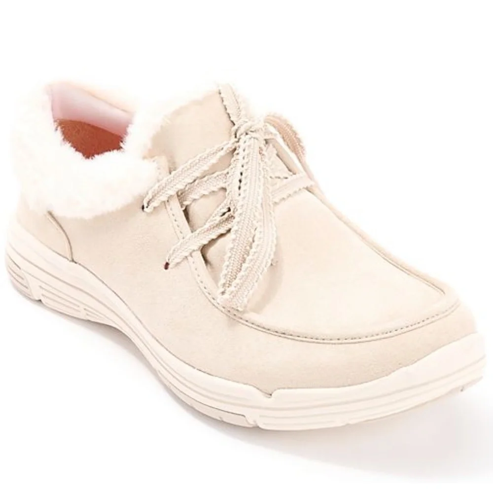 Ryka Water-Repellent Lace-Up Cozy Ankle Boots - Avid